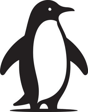 recommend clip art: simple silhouette of penguin (94).eps