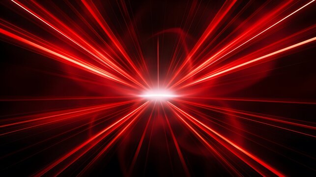 Radial red light through the tunnel glowing in the darkness for print designs templates, Advertising materials, Email Newsletters, Header webs, e commerce signs retail shopping, advertisement business