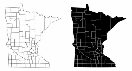 Minnesota administrative maps