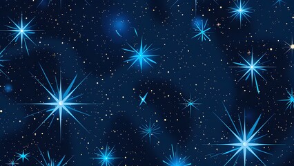 Fototapeta premium Star pattern background