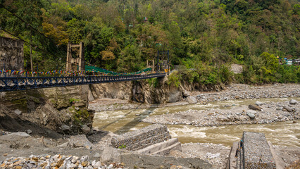 bridge over the river