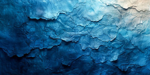 Abstract Blue Textured Background with Gradient Shades - obrazy, fototapety, plakaty