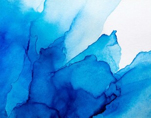 blau Wasserfarben muster als Hintergrund
