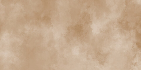 Modern Brown seamless stucco texture. Old seamless grunge vintage aged paper texture. Watercolor Grungy Paint. Sky Aguarelle Texture. White powder explosion isolated on Brown background.