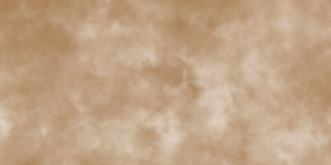Modern Brown seamless stucco texture. Old seamless grunge vintage aged paper texture. Watercolor Grungy Paint. Sky Aguarelle Texture. White powder explosion isolated on Brown background.