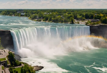 A view of the Niagara Falls