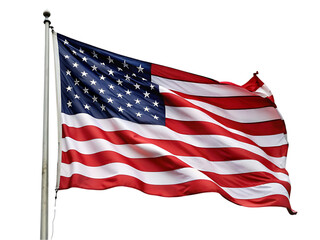 Fototapeta premium A flag with the american flag on it