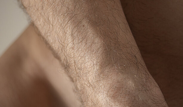 Abstract Part Of A Man's Body