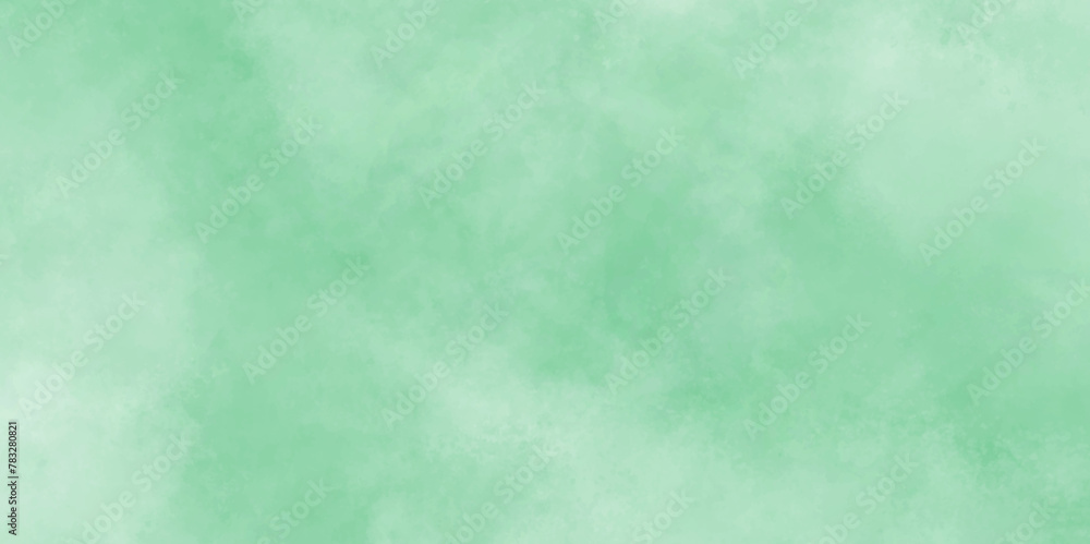 Wall mural abstract green polished marble texture background. watercolor textures on white paper. green pastel 