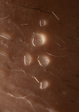 Clean Masculinity Body Hair Skin Texture