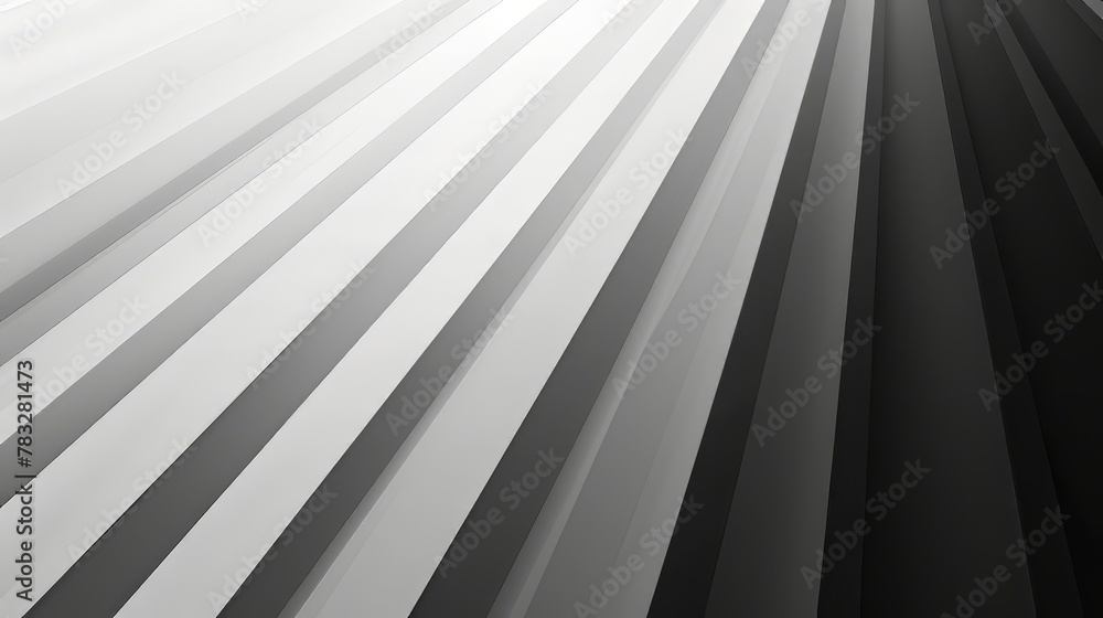 Poster a grayscale gradient with a subtle linear effect, creating a sense of depth and perspective