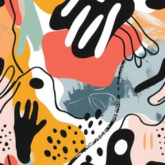 abstract color background with paints.