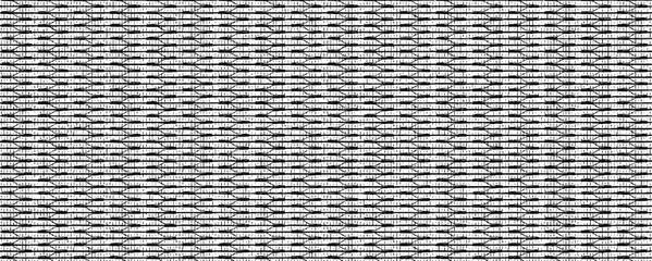 Distressed fabric texture. Vector texture of weaving fabric. Grunge background. Abstract halftone vector illustration. Overlay for interesting effect and depth. Black isolated on white background.