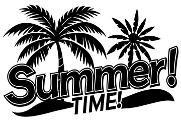 summer-time vector illustration 