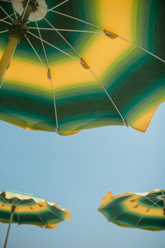 Colourful parasols 