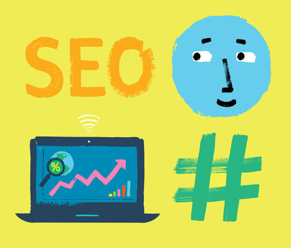 Fun Search Engine Optimization Concept