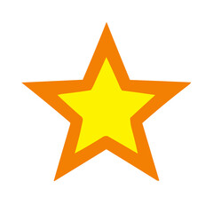 Obraz premium golden star award