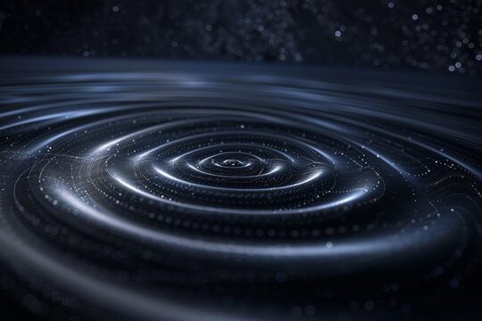 Generation of gravitational waves, a crucial aspect of gravitational and astrophysical studies, linked with the fundamental theories of quantum physics.