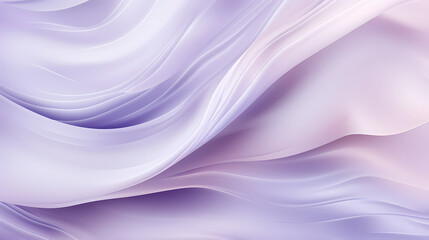 Elegant Purple Silk Fabric Waves in Studio Setting