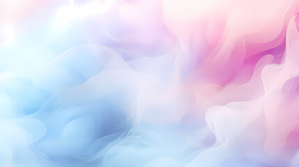 Pastel Blue and Pink Swirling Smoke on a Soft Background