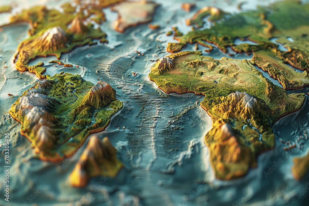 Poster a complicated geopolitical landscape with intersecting interests and power dynamics, shaping interna