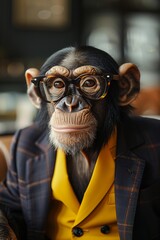 stylish business ape