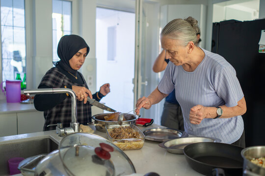 Women Cooking in the Kitchen