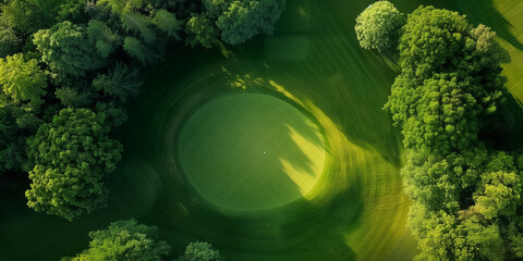 Golf Course Aerial 