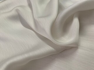 white fabric spin wave background with light and shadow