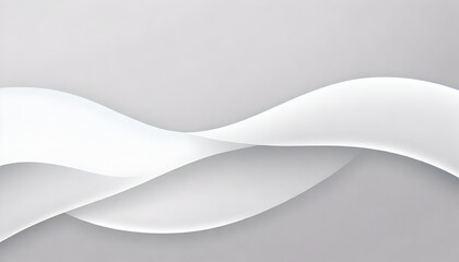 White gradient abstract curve pattern on gray background. - obrazy, fototapety, plakaty