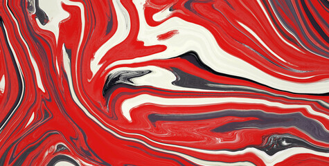 Free-Flowing Colors in Liquid Art with an Ethereal Touch