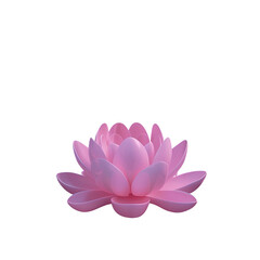 A single pink flower elegantly placed on a sleek black surface, creating a striking contrast