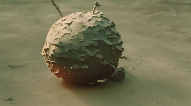 3d rendered illustration of a virus.