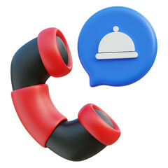 Phone call 3d icon