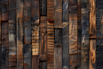 dark wood background. Abstract background, wood texture, dark wood planks, rustic