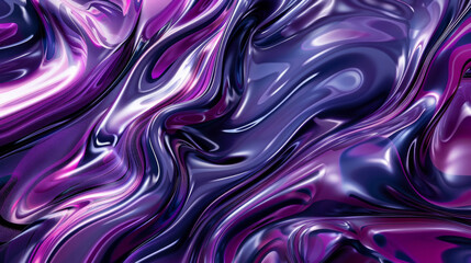 Obraz premium Abstract fluid art background with purple hues