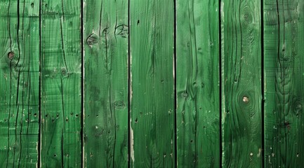 green wood banner background with grunge texture, green color, wood planks, wooden wall, wall cladding, wood banner template, empty space 