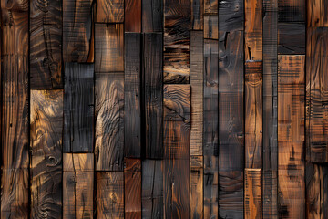 dark wood background. vintage dark wood texture, surface old brown , seamless,wood planks
