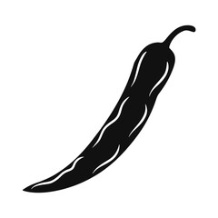 Chilli Silhouette