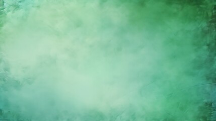 Green pastel color. Abstract green and blue watercolor background texture with a soft gradient and...