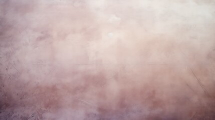 Taupe color. A serene pastel sky with delicate cloud textures and a soft glow of sunlight filters...