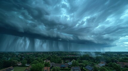 Overcast Sky Filled With Numerous Clouds