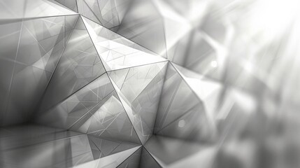 Abstract Black and White Design