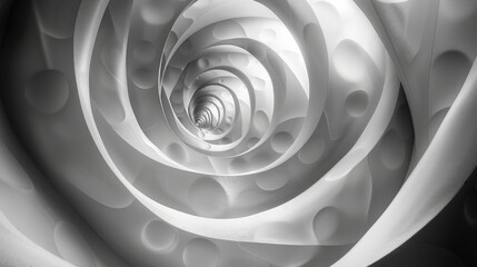Spiral-like Object in Abstract Formation