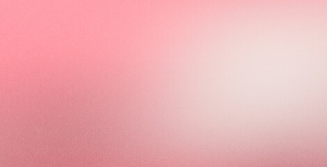Pink white gradient background, grainy texture smooth color gradient noise texture, copy space