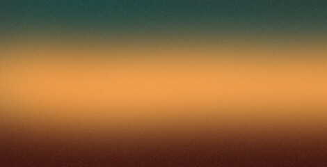 Orange green gradient background, grainy texture smooth color gradient noise texture, copy space