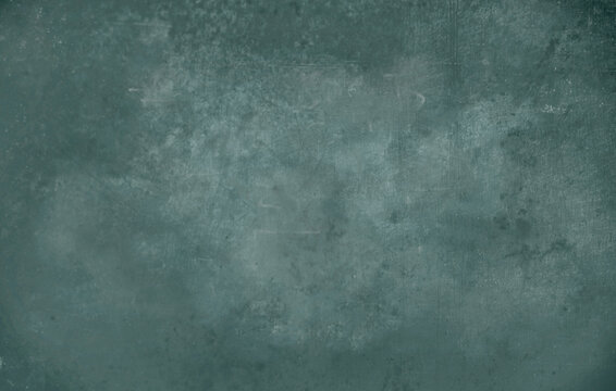 Green chalkboard grunge background. Texture for add text design.