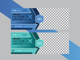 The best Travel Facebook cover Design or best agency Facebook cover banner design.