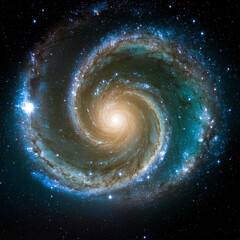 AI Spiral Galaxy