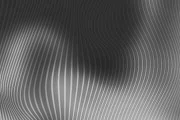 Abstract black background dark grey silver gradient defocused wave geometric lines 4K wallpaper